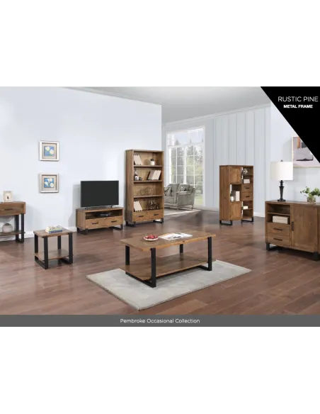 Pembroke Medium Display Unit - Rustic Pi | Murphy Furniture