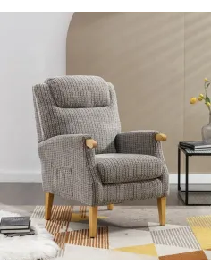 Lisbon Fireside Armchair - Latte | Murphy Furniture