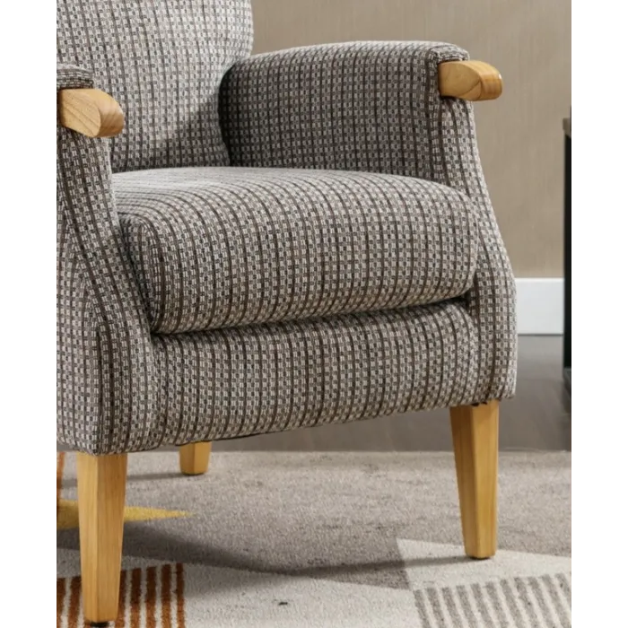 Lisbon Fireside Armchair - Latte | Murphy Furniture