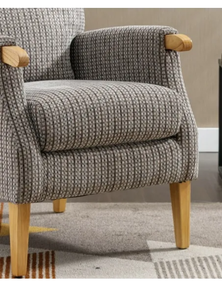 Lisbon Fireside Armchair - Latte | Murphy Furniture