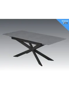 Azzurra Dining Table - Sintered Stone/Gr | Murphy Furniture
