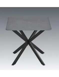 Azzurra End Table - Sintered Stone/Grey | Murphy Furniture
