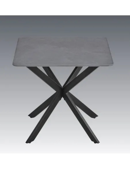 Azzurra End Table - Sintered Stone/Grey | Murphy Furniture