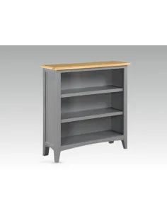 Galloway Small Bookcase - Slate Grey/Oak | Murphy Furniture