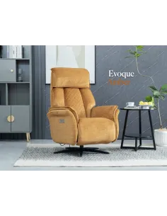 Evoque Dual Motor Electric Swivel Armcha | Murphy Furniture