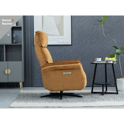 Evoque Dual Motor Electric Swivel Armcha | Murphy Furniture
