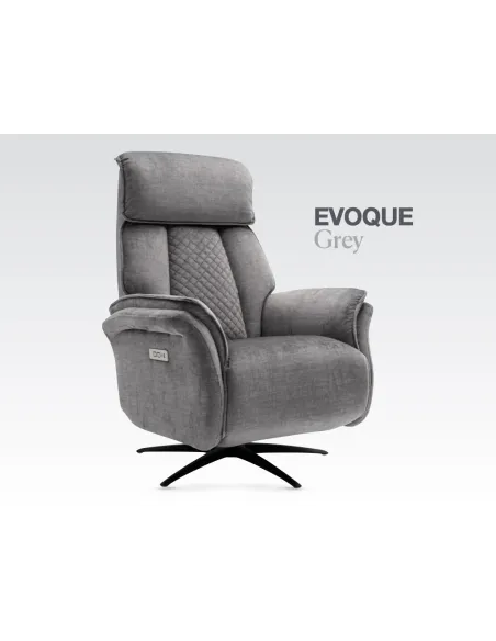Evoque Dual Motor Electric Swivel Armcha | Murphy Furniture