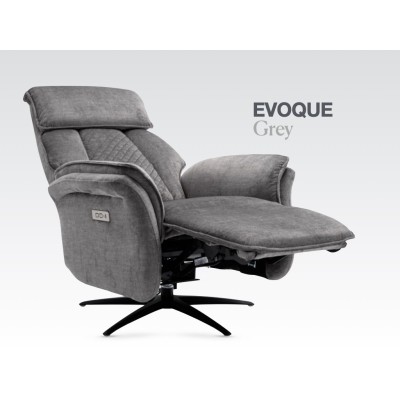 Evoque Dual Motor Electric Swivel Armcha | Murphy Furniture