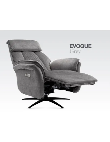 Evoque Dual Motor Electric Swivel Armcha | Murphy Furniture