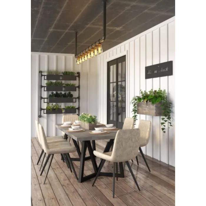 Grover Dining Chair - Dark Beige | Murphy Furniture