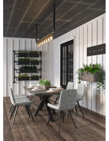 Grover Dining Chair - Light Grey | Murphy Furniture