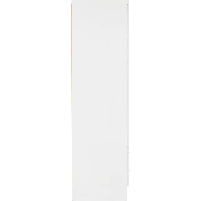 Nevada 4 Door 2 Drawer Wardrobe - White | Murphy Furniture