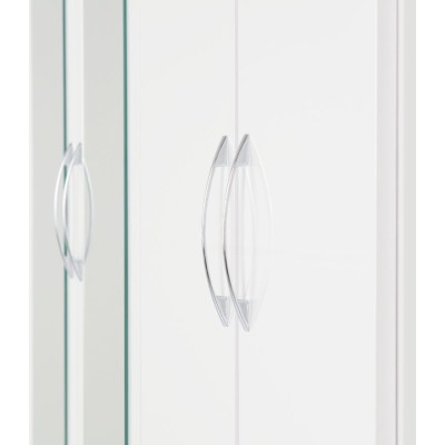 Nevada 4 Door 2 Drawer Wardrobe - White | Murphy Furniture