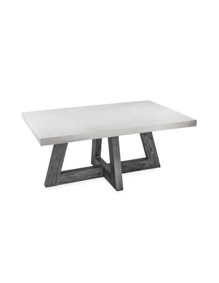 Aurelius Coffee Table - White Concrete/A | Murphy Furniture