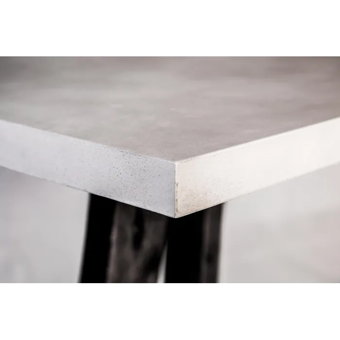Aurelius Lamp Table - White Concrete/Aca | Murphy Furniture