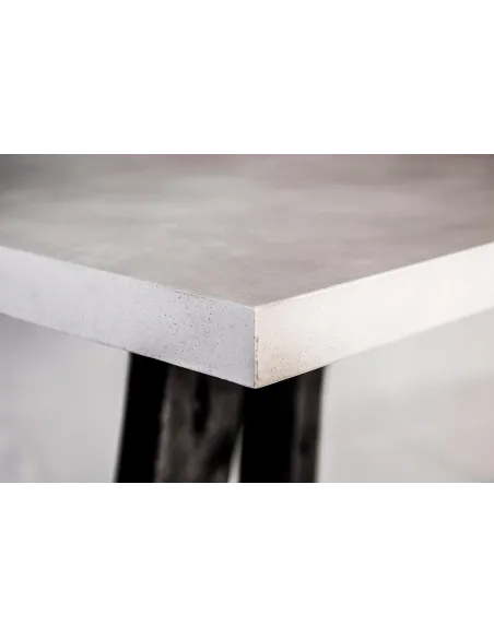 Aurelius Lamp Table - White Concrete/Aca | Murphy Furniture