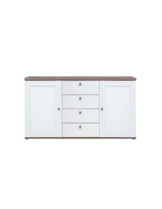 Capri 2 door 4 Drawer Sideboard - Pine/O | Murphy Furniture
