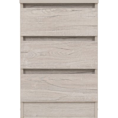 Malvern 3 Drawer Bedside Locker - Urban | Murphy Furniture