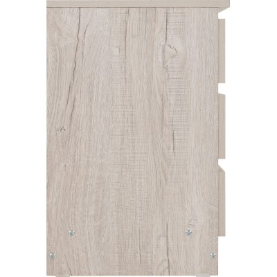 Malvern 3 Drawer Bedside Locker - Urban | Murphy Furniture