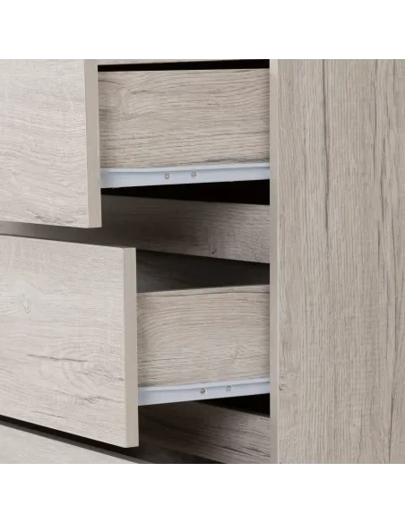 Malvern 4 Drawer Chest - Urban Snow | Murphy Furniture