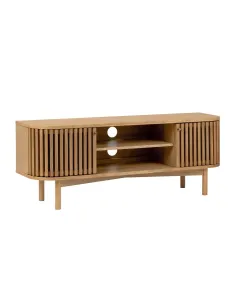 Boardwalk Small TV Unit - Natural Oak | Murphy Furniture
