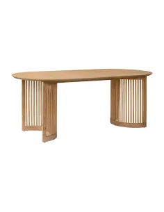 Boardwalk Oval Dining Table - Natural Oak | Murphy Furniture