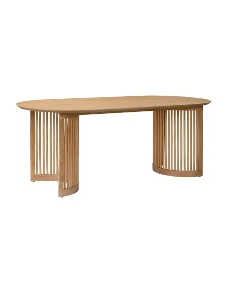 Boardwalk Oval Dining Table - Natural Oak | Murphy Furniture