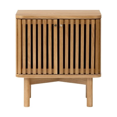 Boardwalk Bedside Locker - Natural Oak | Murphy Furniture