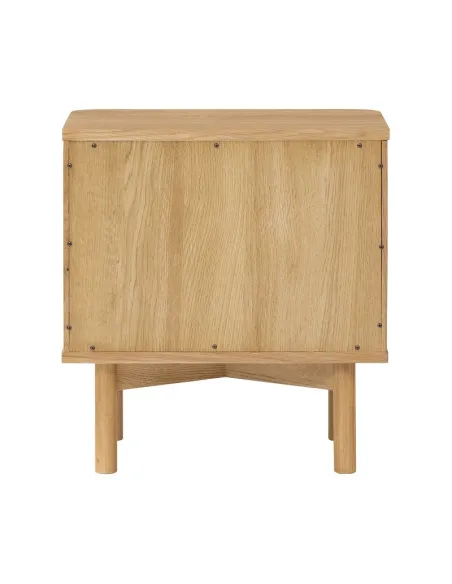 Boardwalk Bedside Locker - Natural Oak | Murphy Furniture