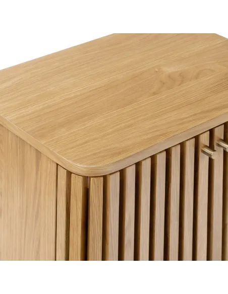 Boardwalk Bedside Locker - Natural Oak | Murphy Furniture