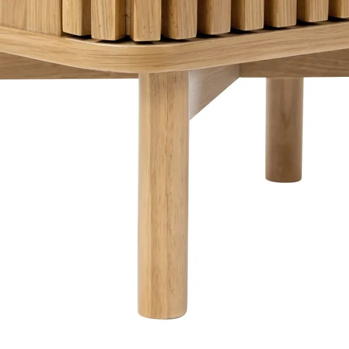 Boardwalk Bedside Locker - Natural Oak | Murphy Furniture