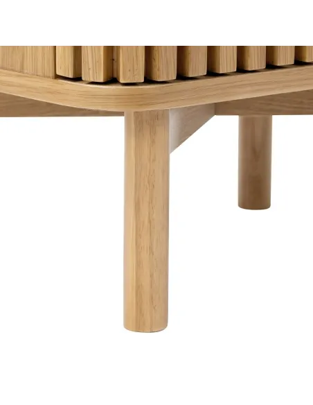Boardwalk Bedside Locker - Natural Oak | Murphy Furniture
