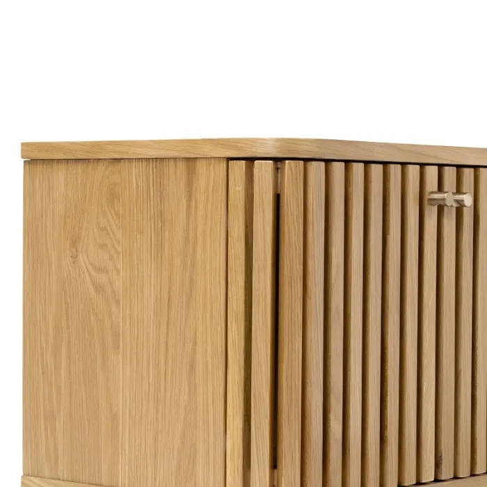 Boardwalk Bedside Locker - Natural Oak | Murphy Furniture
