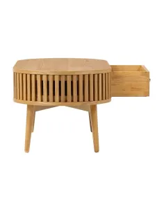 Boardwalk Oval Coffee Table - Natural Oak | Murphy Furniture 2