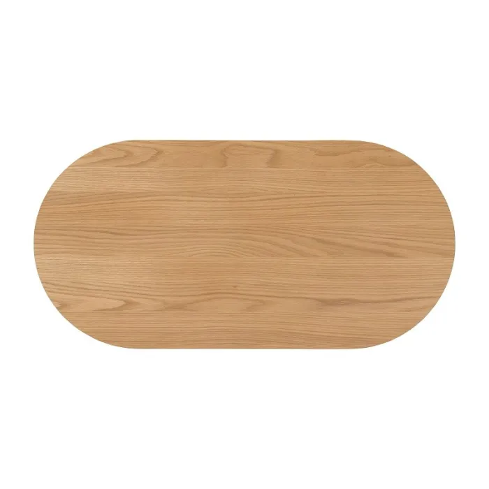 Boardwalk Oval Coffee Table - Natural Oak | Murphy Furniture