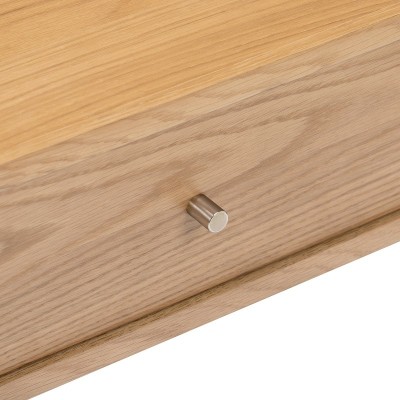 Boardwalk Oval Coffee Table - Natural Oak | Murphy Furniture
