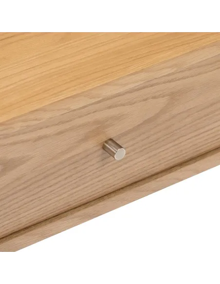 Boardwalk Oval Coffee Table - Natural Oak | Murphy Furniture