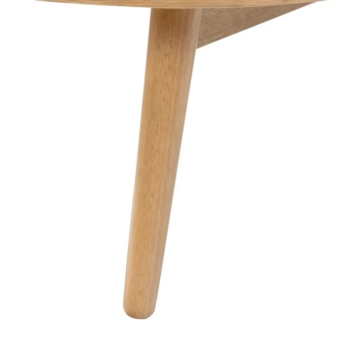 Boardwalk Oval Coffee Table - Natural Oak | Murphy Furniture