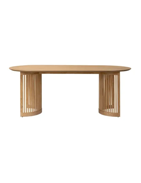 Boardwalk Oval Dining Table - Natural Oak | Murphy Furniture