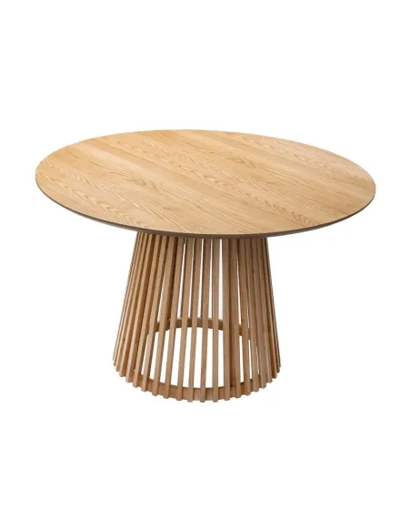 Boardwalk Round Dining Table - Natural O | Murphy Furniture