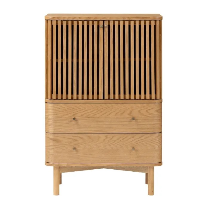 Boardwalk Shoe Cabinet - Natural Oak | Murphy Furniture