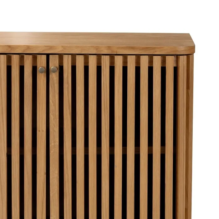 Boardwalk Shoe Cabinet - Natural Oak | Murphy Furniture