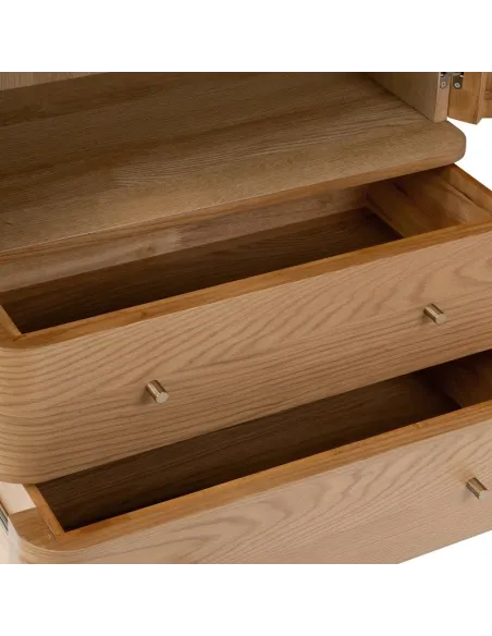 Boardwalk Shoe Cabinet - Natural Oak | Murphy Furniture