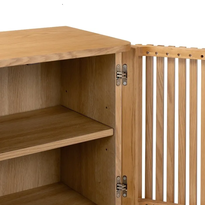 Boardwalk Shoe Cabinet - Natural Oak | Murphy Furniture