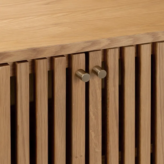 Boardwalk Shoe Cabinet - Natural Oak | Murphy Furniture