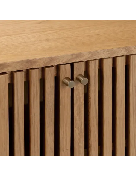 Boardwalk Shoe Cabinet - Natural Oak | Murphy Furniture