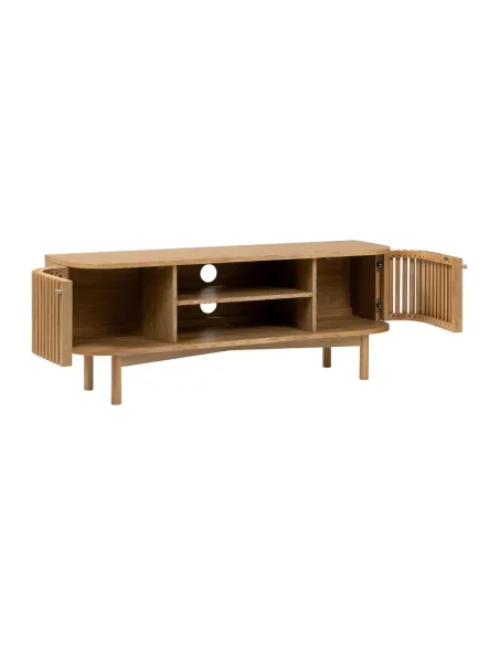 Boardwalk Small TV Unit - Natural Oak | Murphy Furniture
