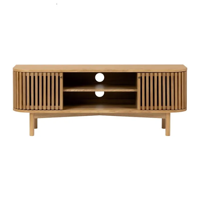 Boardwalk Small TV Unit - Natural Oak | Murphy Furniture