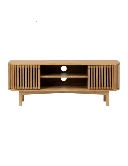 Boardwalk Small TV Unit - Natural Oak | Murphy Furniture