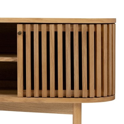 Boardwalk Small TV Unit - Natural Oak | Murphy Furniture